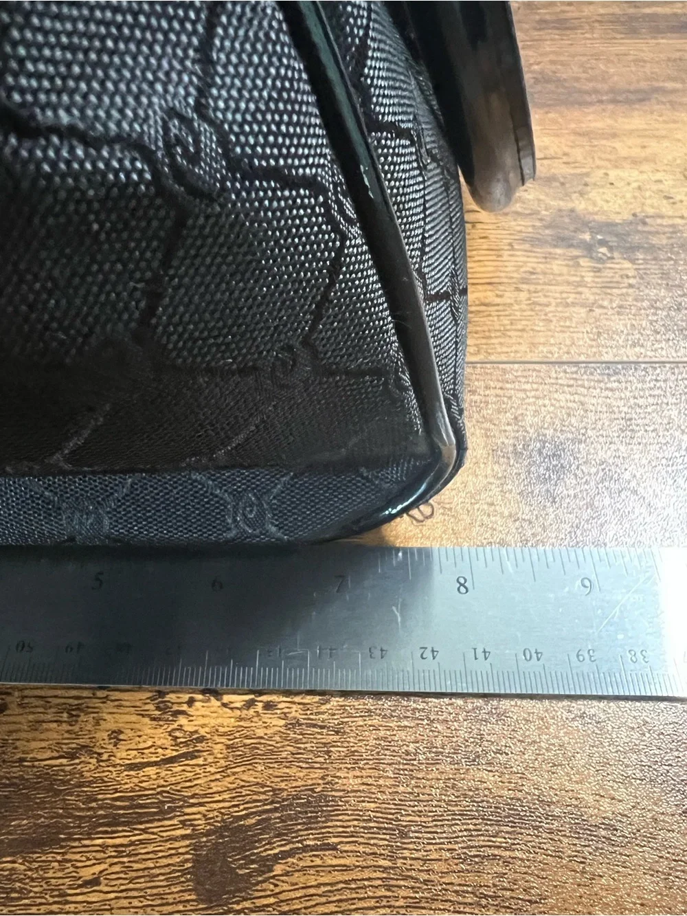 Caboodles black quilted